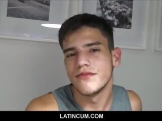 Hetero amateur jung latino kumpel bezahlt bargeld für homosexuell orgie